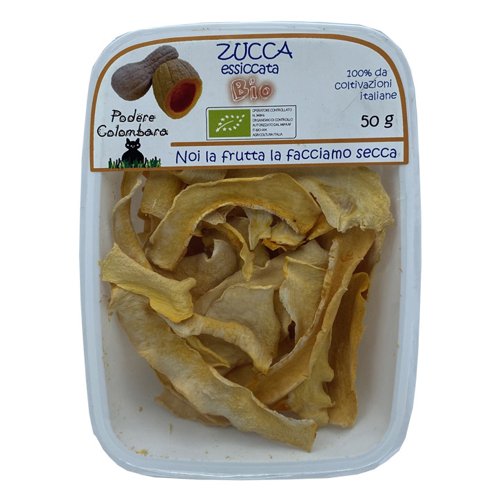 zucca bio essiccata